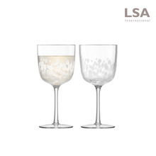[LSA] 초크 와인잔 화이트 2P세트 300ml
